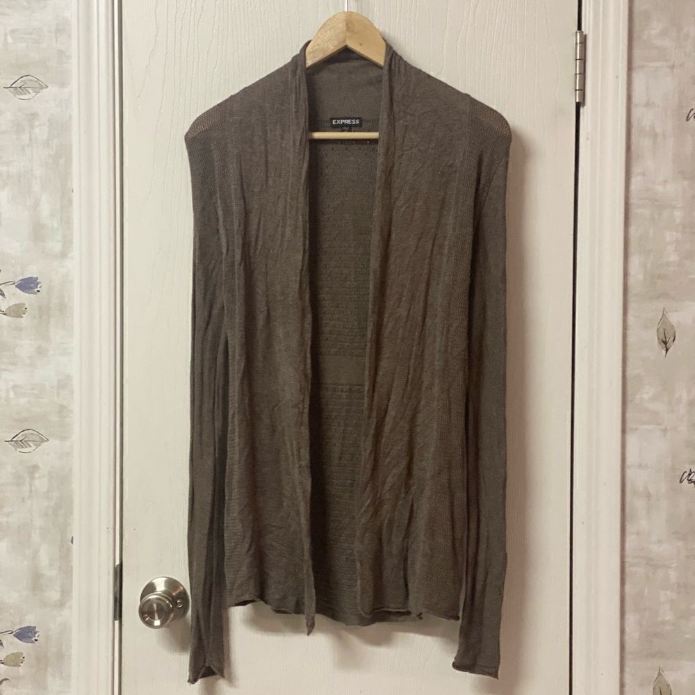 Express light weight Open Front Cardigan